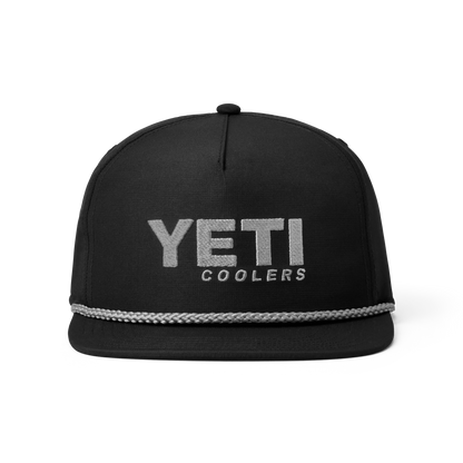 Flat Brim Rope Hat