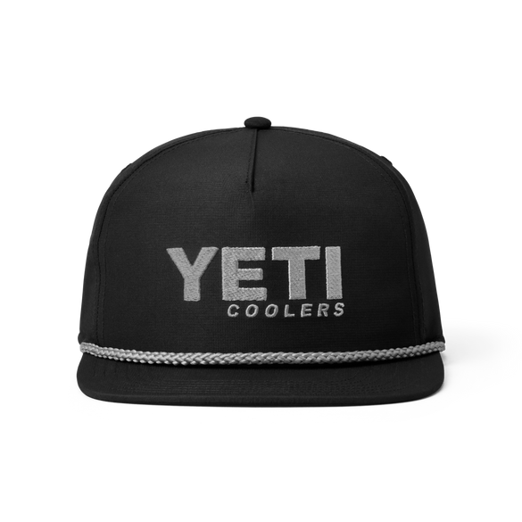 Flat Brim Rope Hat