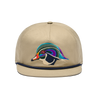 Wood Duck Flat Brim Rope Hat
