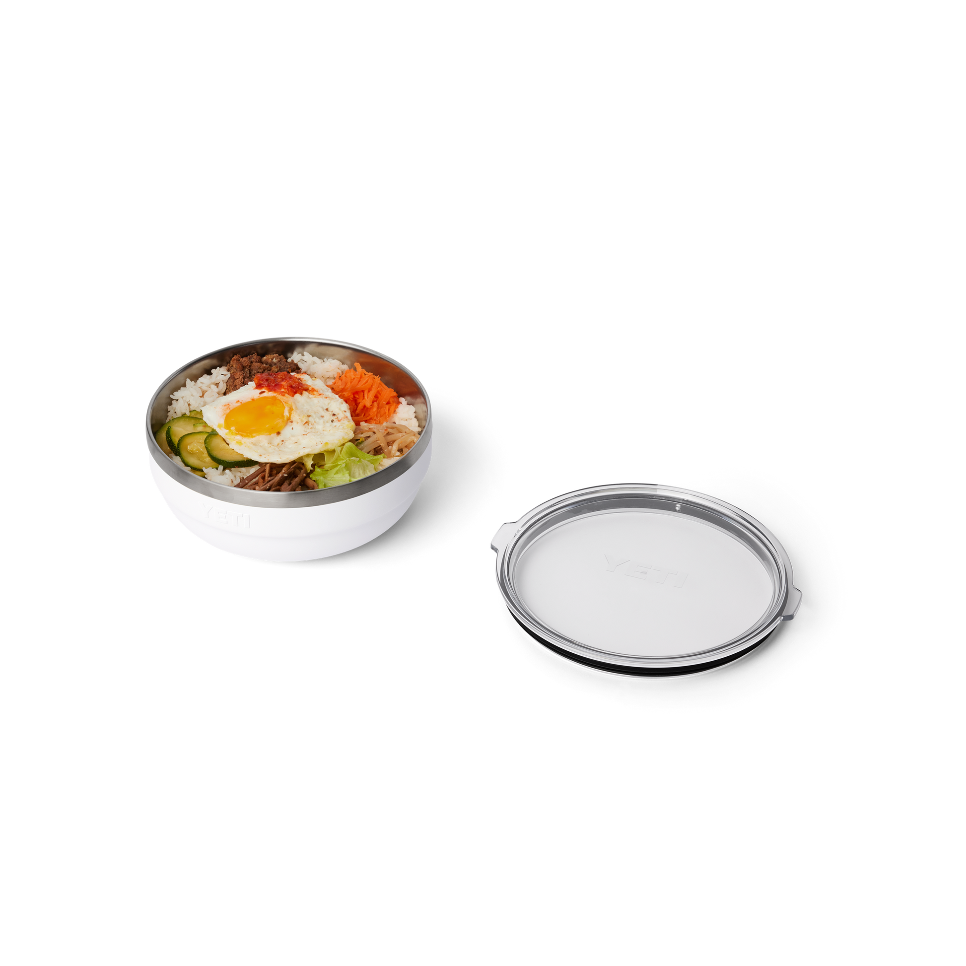 YETI Rambler™ Medium Insulated Low Bowl White