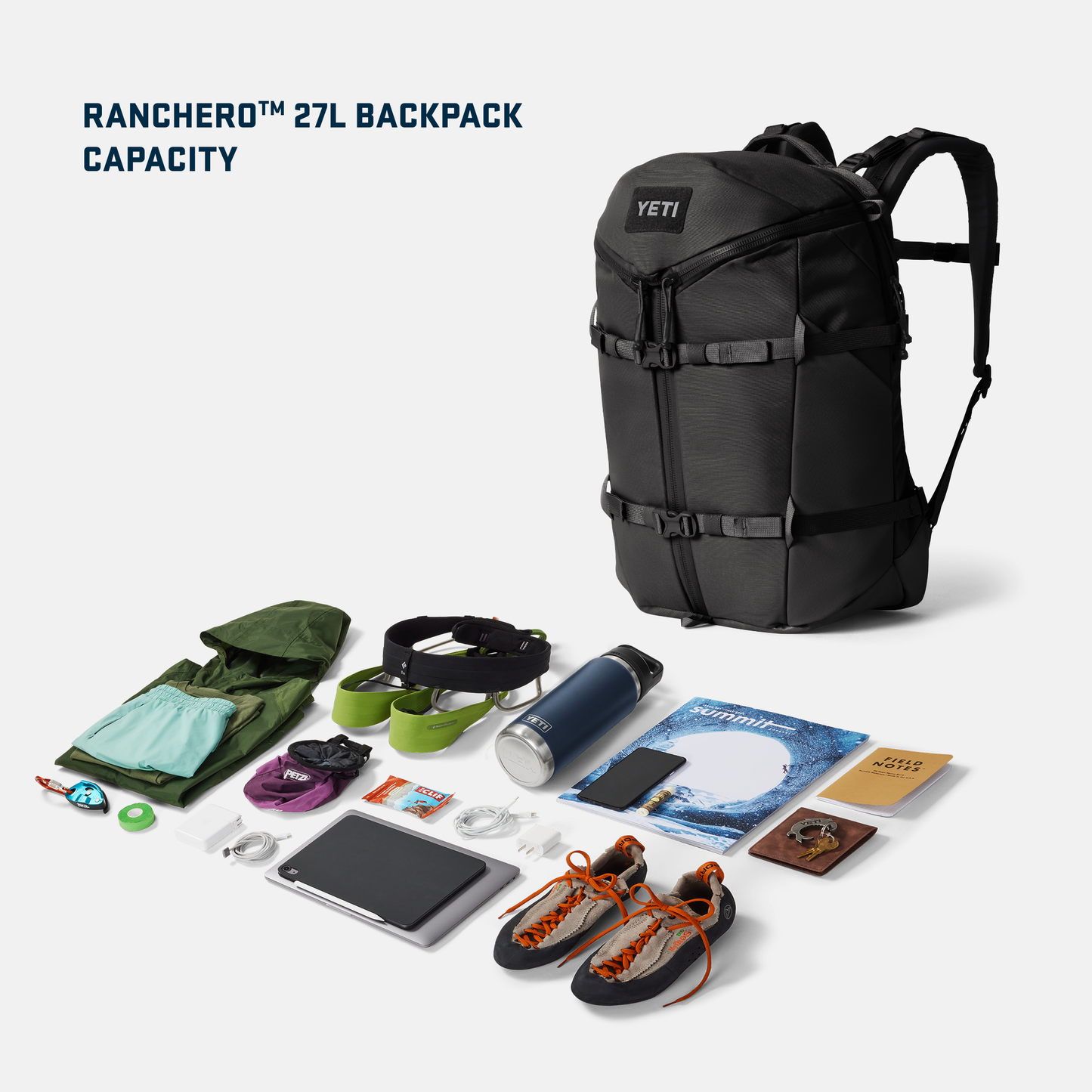 YETI Ranchero™ 27L Backpack Dark Cape Taupe