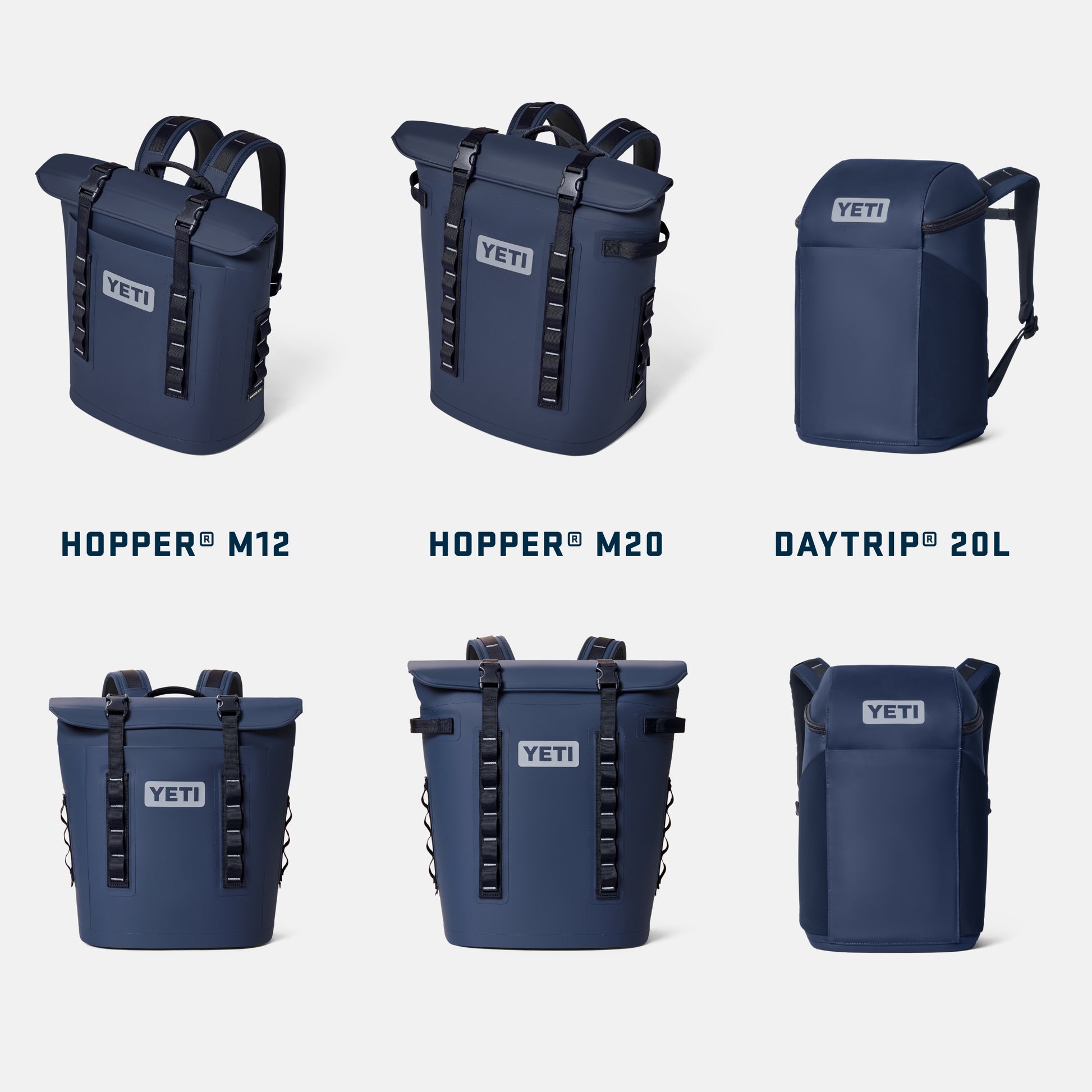 YETI Daytrip 20L Backpack Size comparison