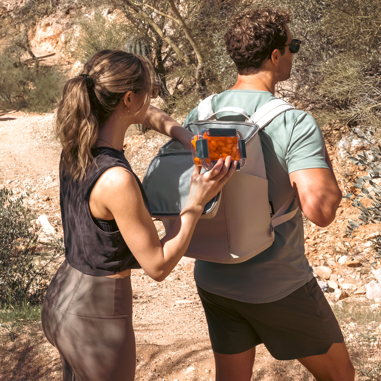 YETI Daytrip 20L Backpack on a hike