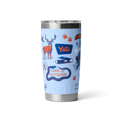 YETI Rambler® 20 oz (591 ml) Tumbler Big Sky Summer Camp