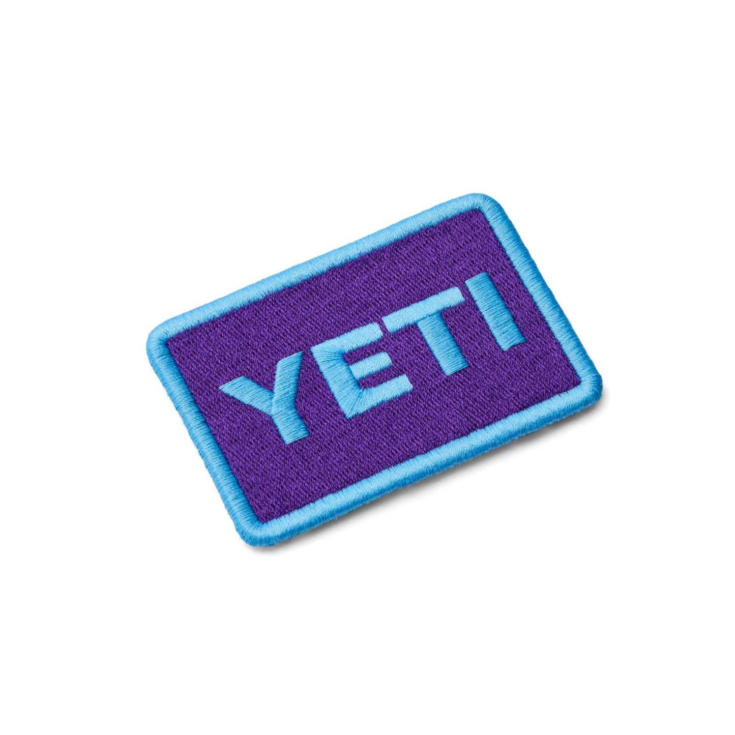 YETI Logo Bage Patch Pace Purple