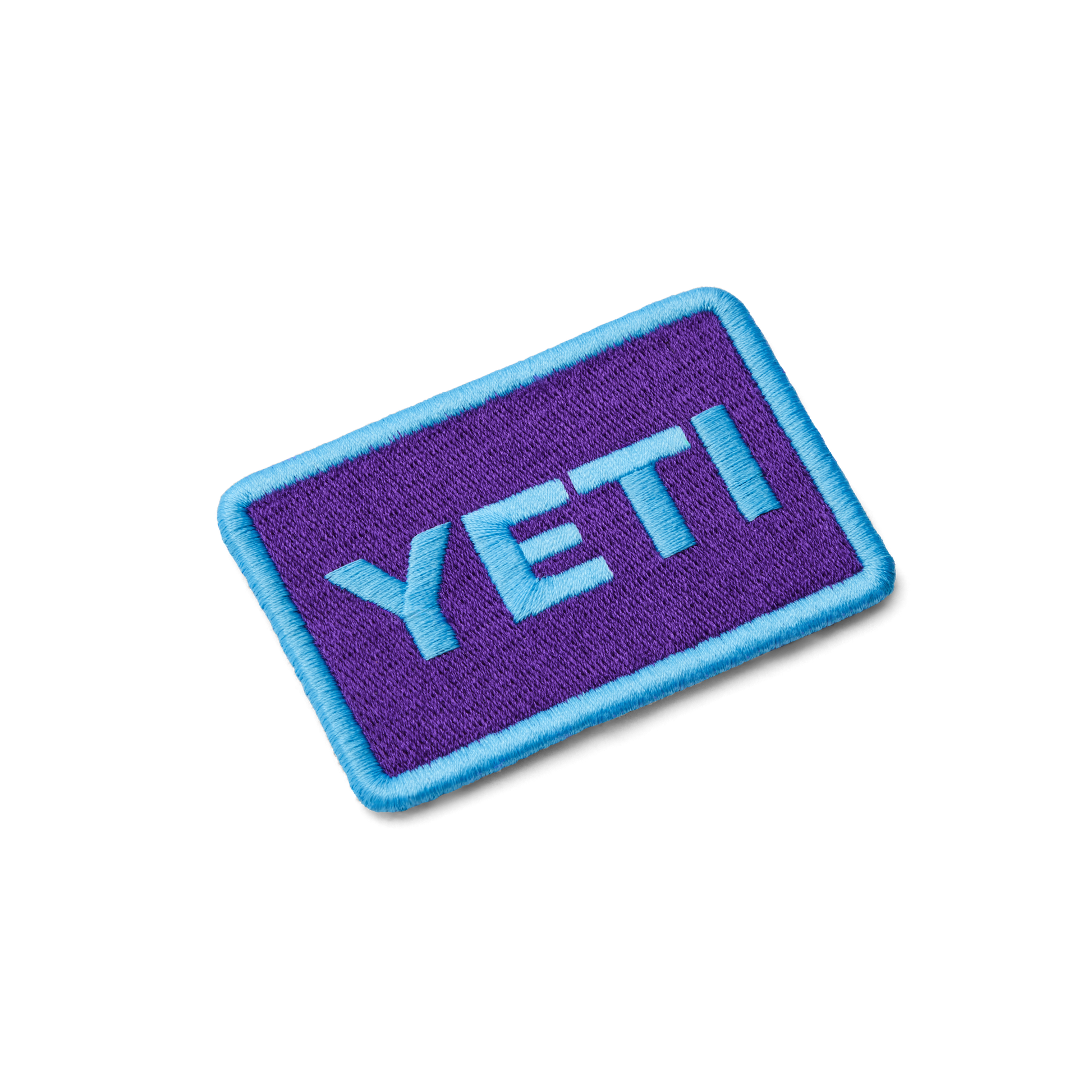 YETI Logo Bage Patch Pace Purple