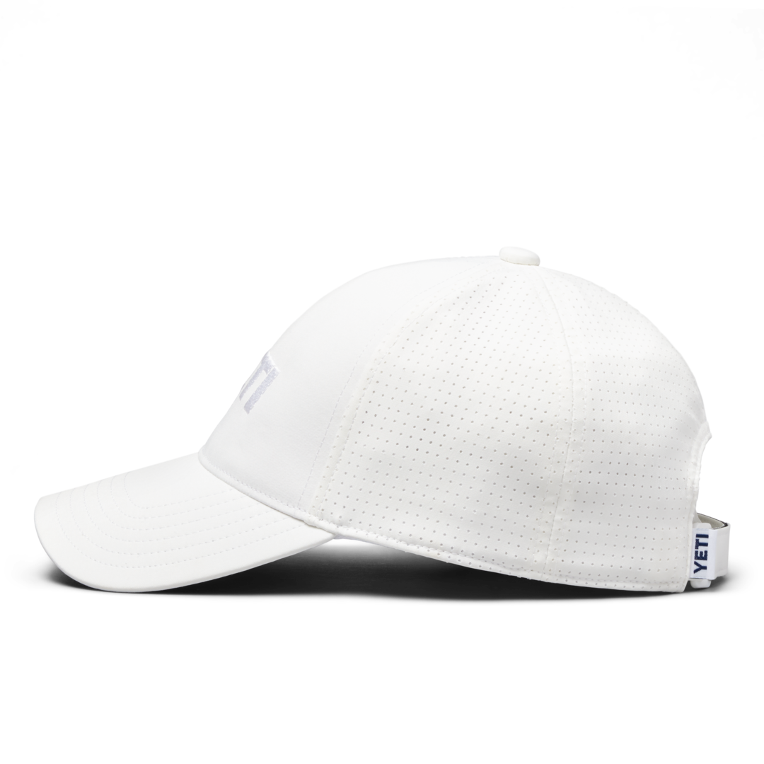 YETI™ Logo Structured Performance Hat White