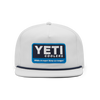 Yeti Coolers® Wildly Stronger Flat Brim Rope Hat White