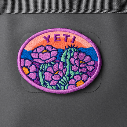 YETI Full Bloom Patch Purple