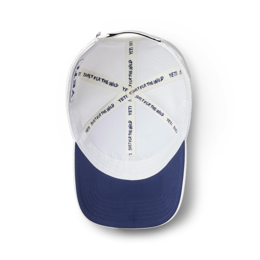 YETI™ Logo Structured Performance Hat White