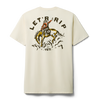 YETI Let'r Rip Short Sleeve T-Shirt Ecru