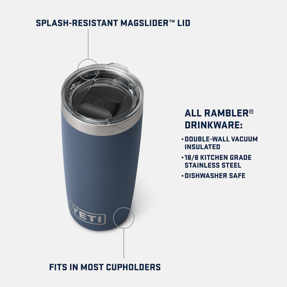 YETI Rambler® 10 oz (296 ml) Tumbler Camp Green