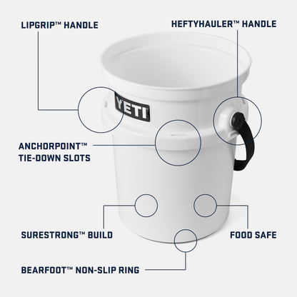 YETI LoadOut® 5-Gallon Bucket Seafoam