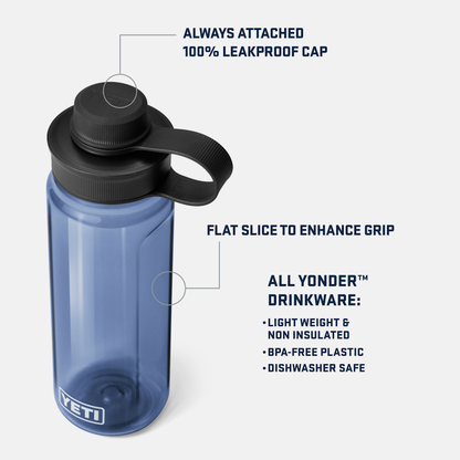 YETI Yonder™ 25 oz (750 ml) Water Bottle Charcoal