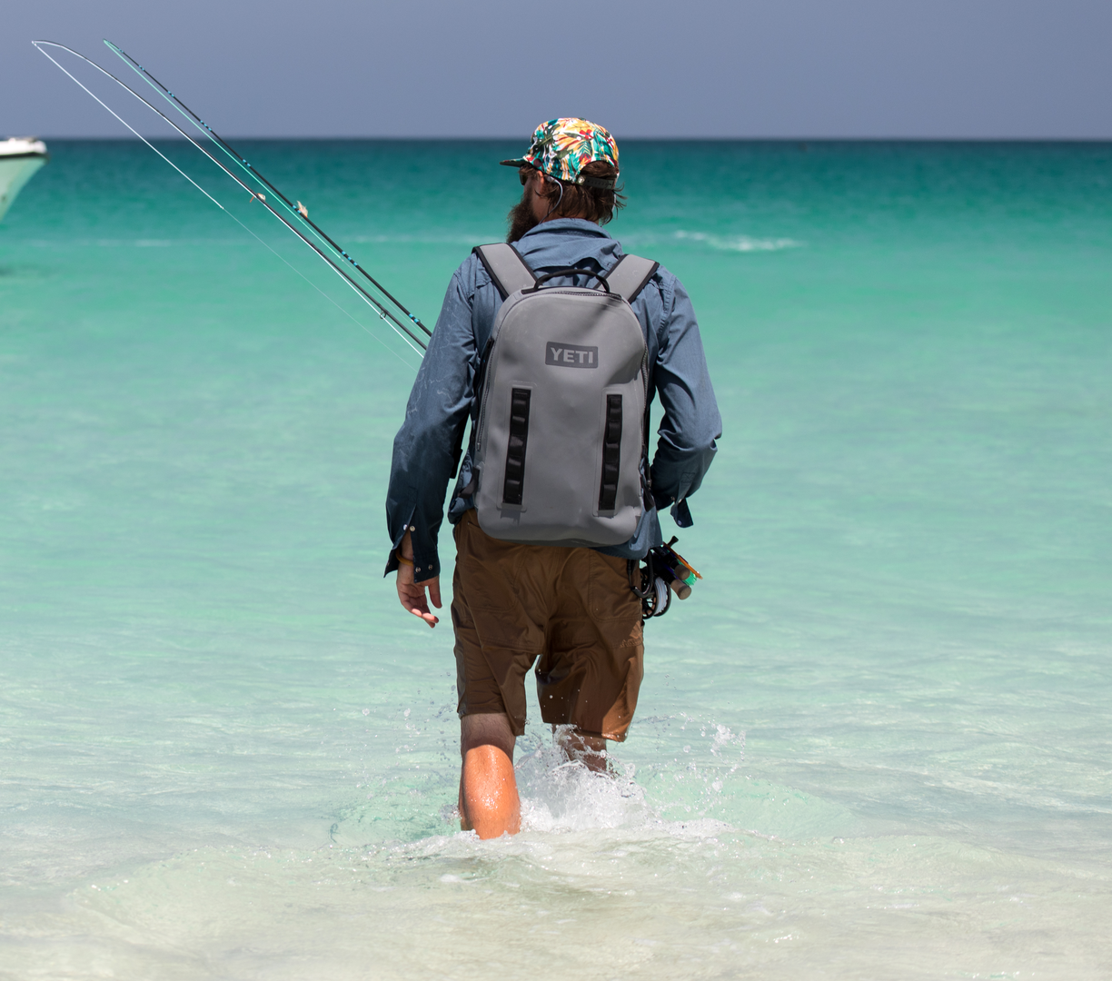 YETI Panga® 28L Waterproof Backpack Storm Grey
