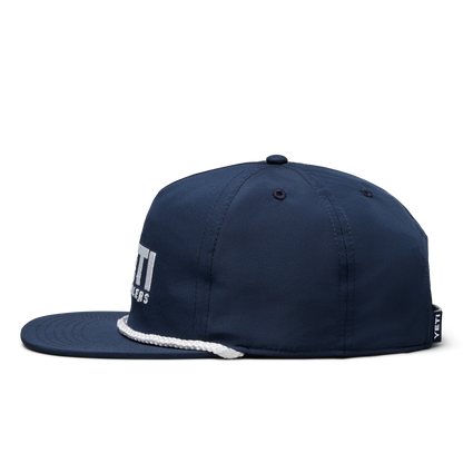 Flat Brim Rope Hat