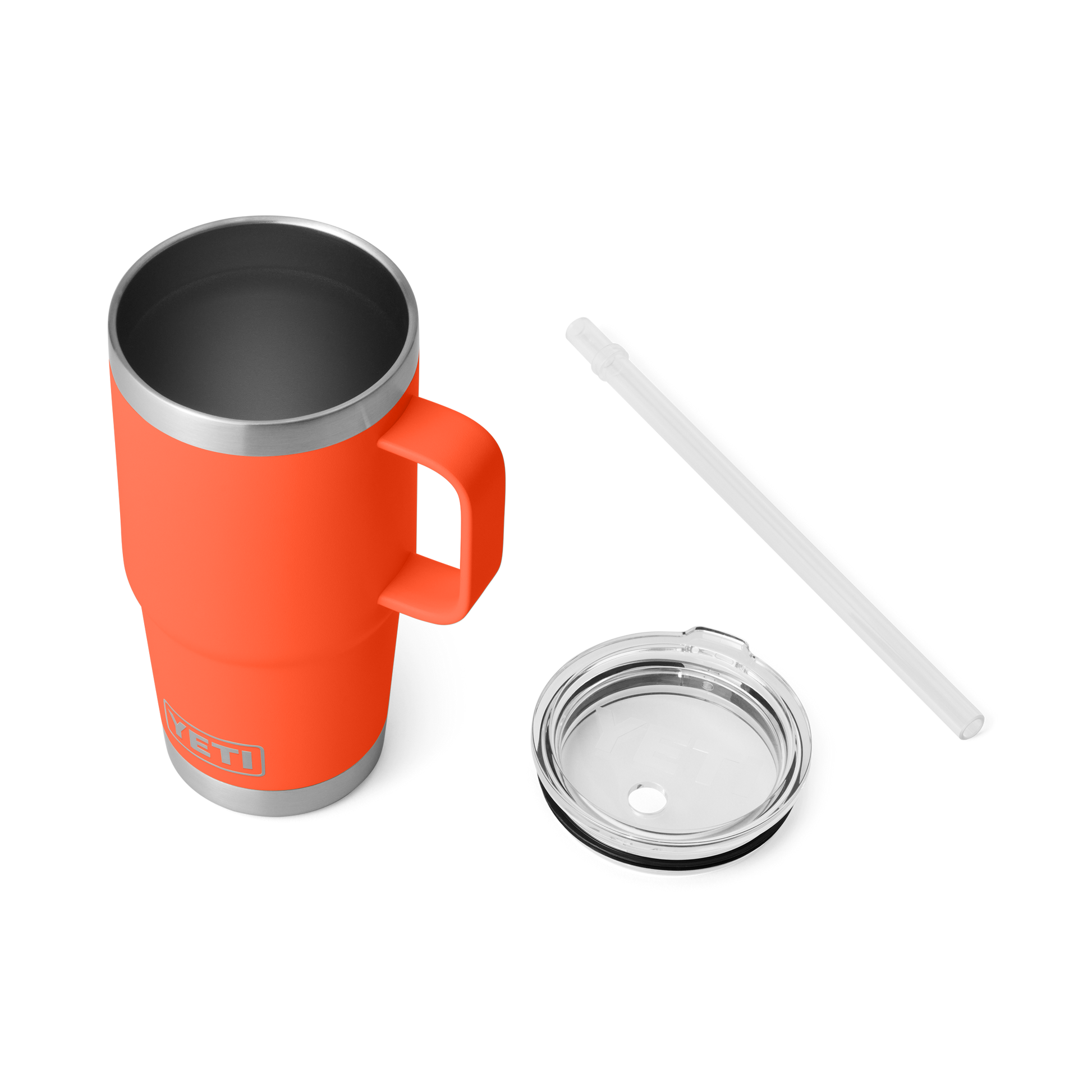 YETI Rambler® 25 oz (739 ml) Straw Mug Papaya