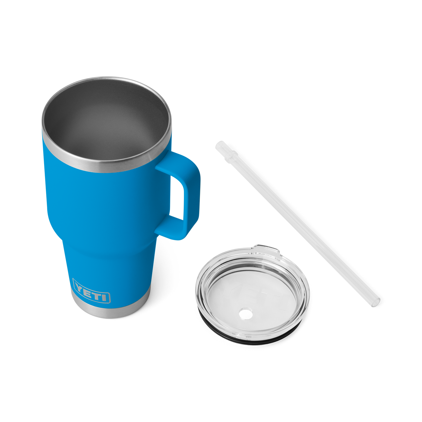 Rambler® 35 oz (994 ml) Straw Mug Big Wave Blue