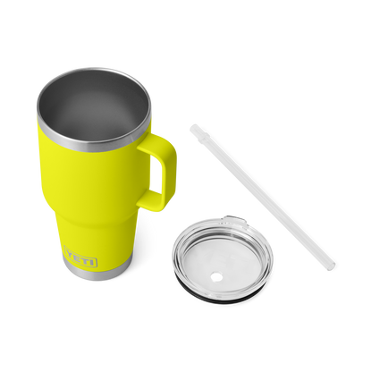 YETI Rambler® 35 oz (994 ml) Straw Mug Firefly Yellow