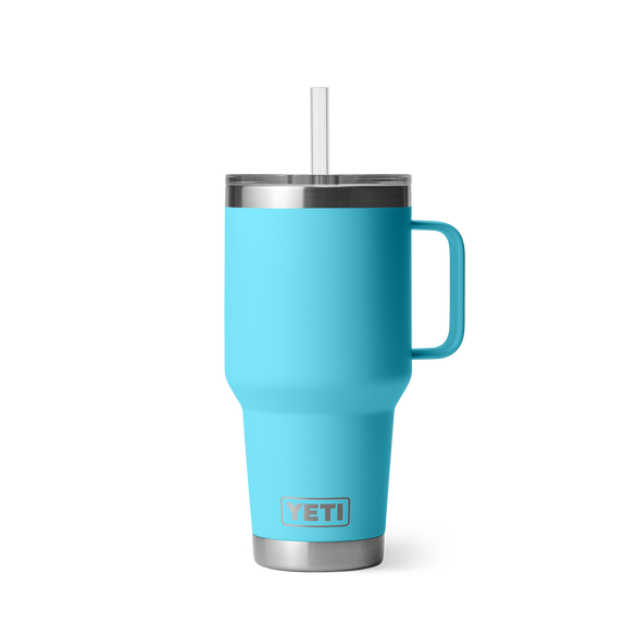 YETI Rambler® 35 oz (994 ml) Straw Mug Reef Blue